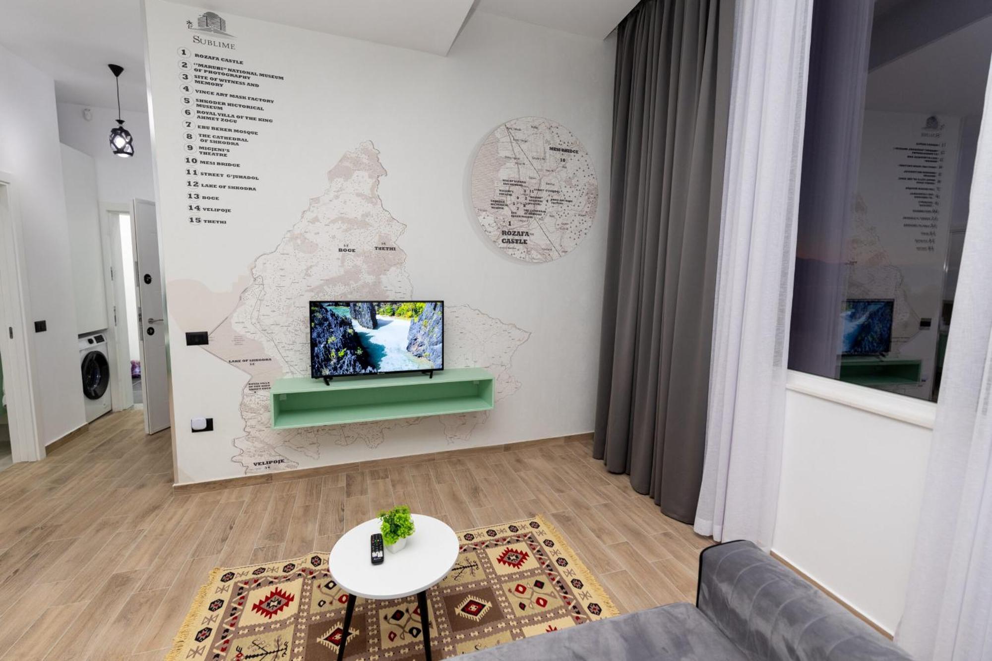 Sublime Bnb Apartment Shkoder Bagian luar foto